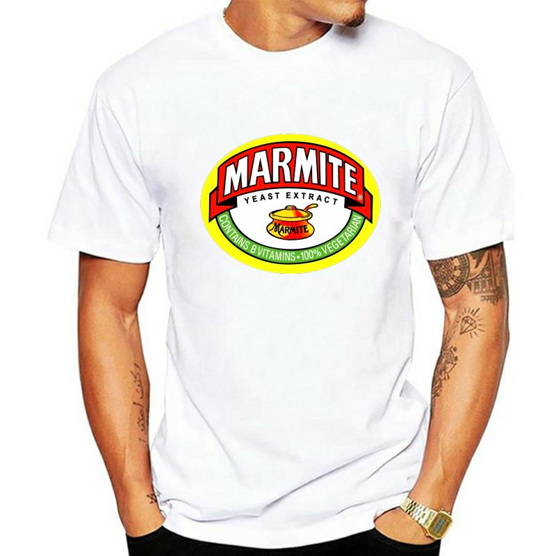 男士 T 恤熱門趨勢提取 marmite the marmite marmite 商品標誌維生素素食醬小吃 616835