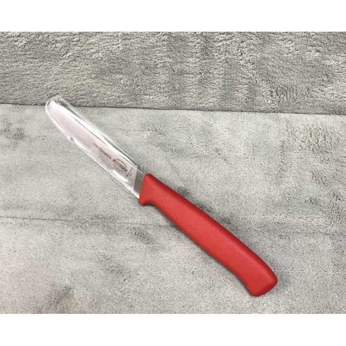 ☆ Apple ☆德國DICK箭牌鋸齒水果刀 番茄刀 11公分(紅柄)