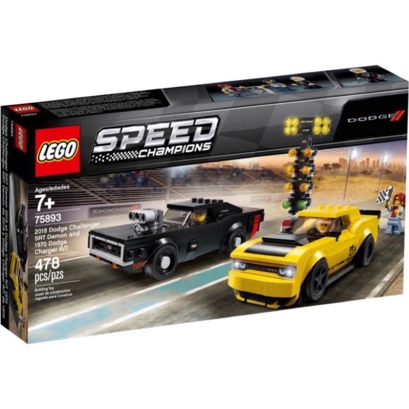 LEGO 75893 道奇對決 (全新)speed 大黃蜂