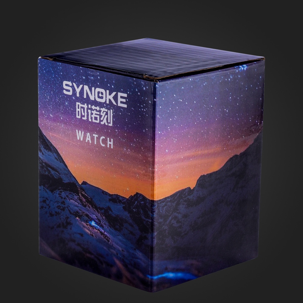 Synoke 手錶盒彩色收納盒方形禮品盒