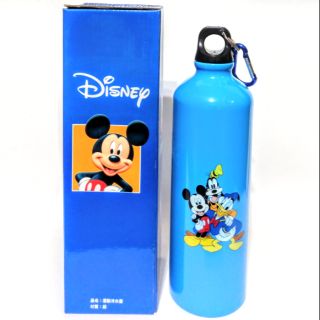 全新 Disney迪士尼鋁製運動冷水壺 500ml 高25cm