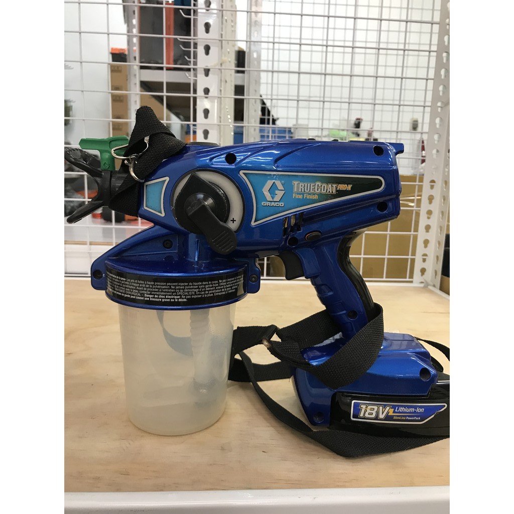 更換全新電芯 Graco TrueCoat  18V充電式無氣高壓噴塗機修補油漆噴槍 使用LG動力電池容量3.0