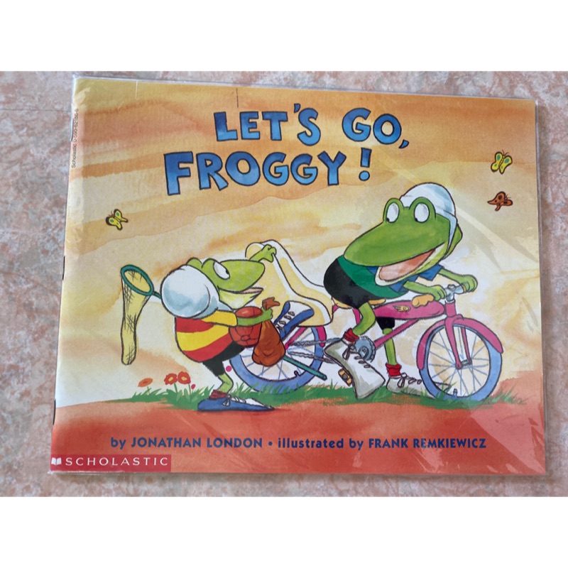 Scholastic 西文故事書Let’s go froggy