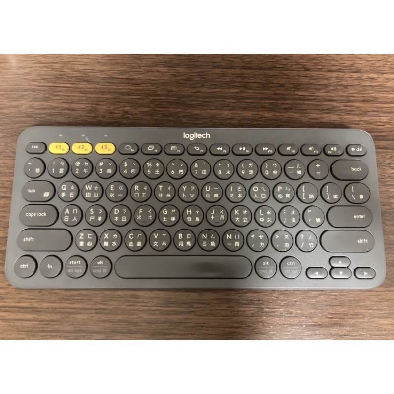 二手Logitech 羅技 K380 多工藍牙無線鍵盤 黑色