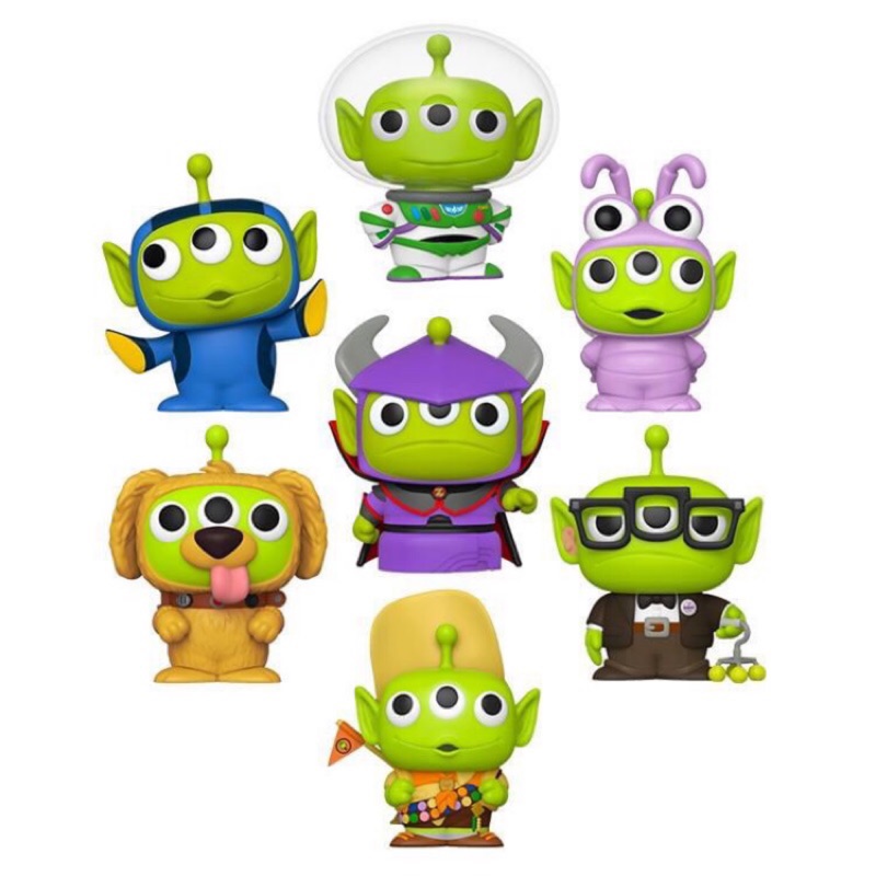 Adj 現貨funko 變裝三眼怪巴斯玩具總動員天外奇蹟卡爾爺爺迪士尼 蝦皮購物