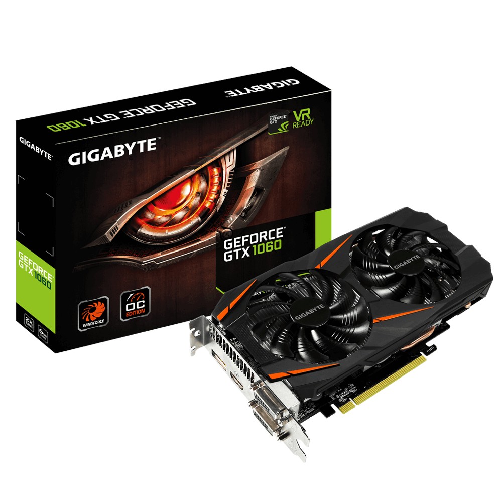 【紅豆3C】技嘉 1060 GTX 6G 雙風扇