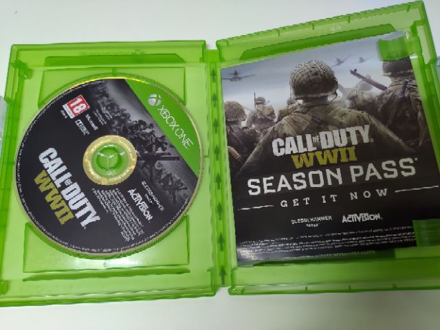 Xbox One 決勝時刻二戰英文版cod Call Of Duty Wwii Ww2 蝦皮購物