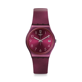 【SWATCH】Gent 原創 手錶REDBAYA紅(34mm) 瑞士錶 GR405