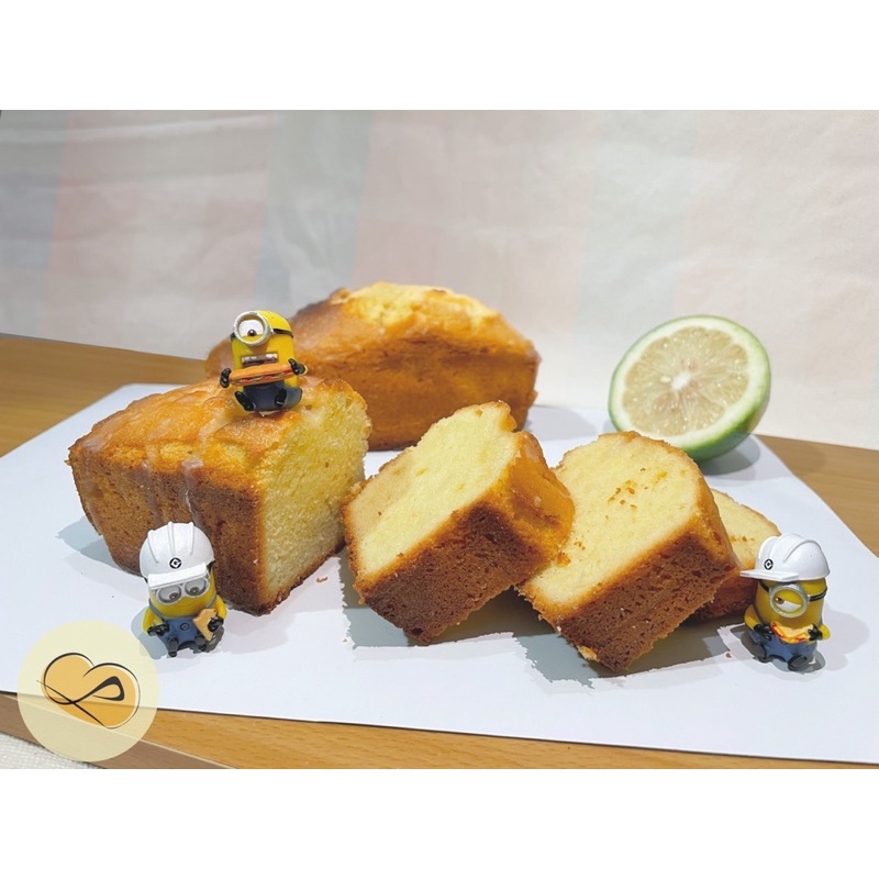 [點•概念烘焙］原味磅蛋糕-檸檬糖霜
