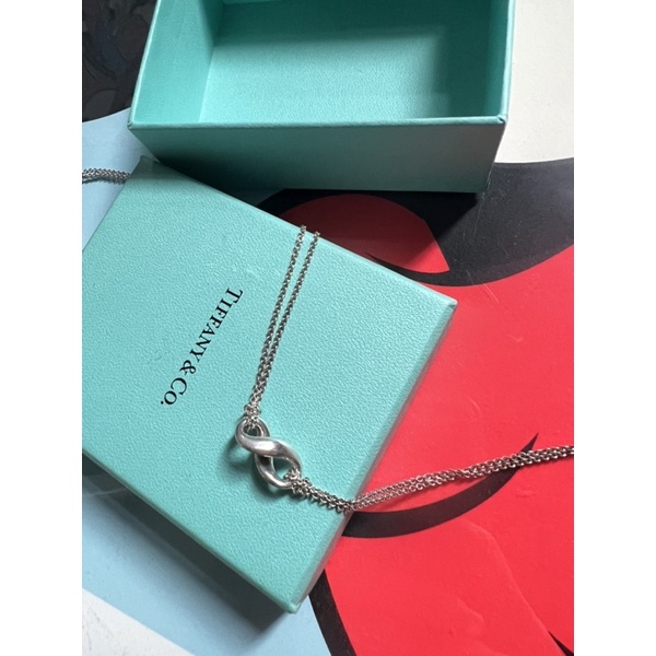 Tiffany純銀925 無限項鍊 正品 原價13800 附盒