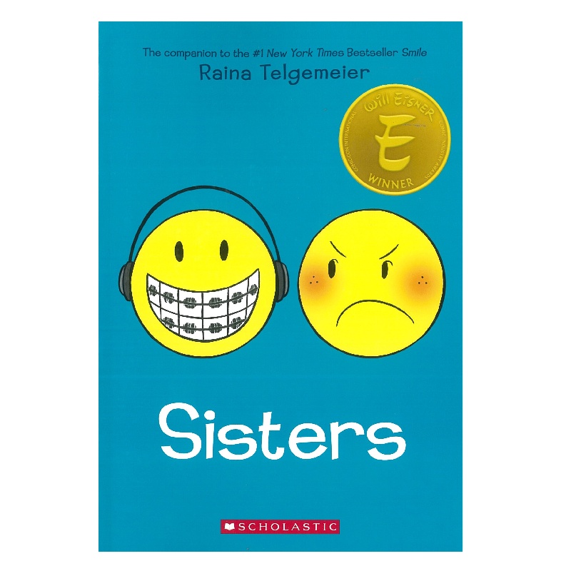 Sisters (Graphic Novel)【家中多一寶，姊妹攜手解決家庭危機】英文漫畫 圖像小說