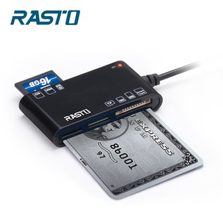 RASTO RT3 晶片ATM+五合一記憶卡複合讀卡機 現貨 廠商直送