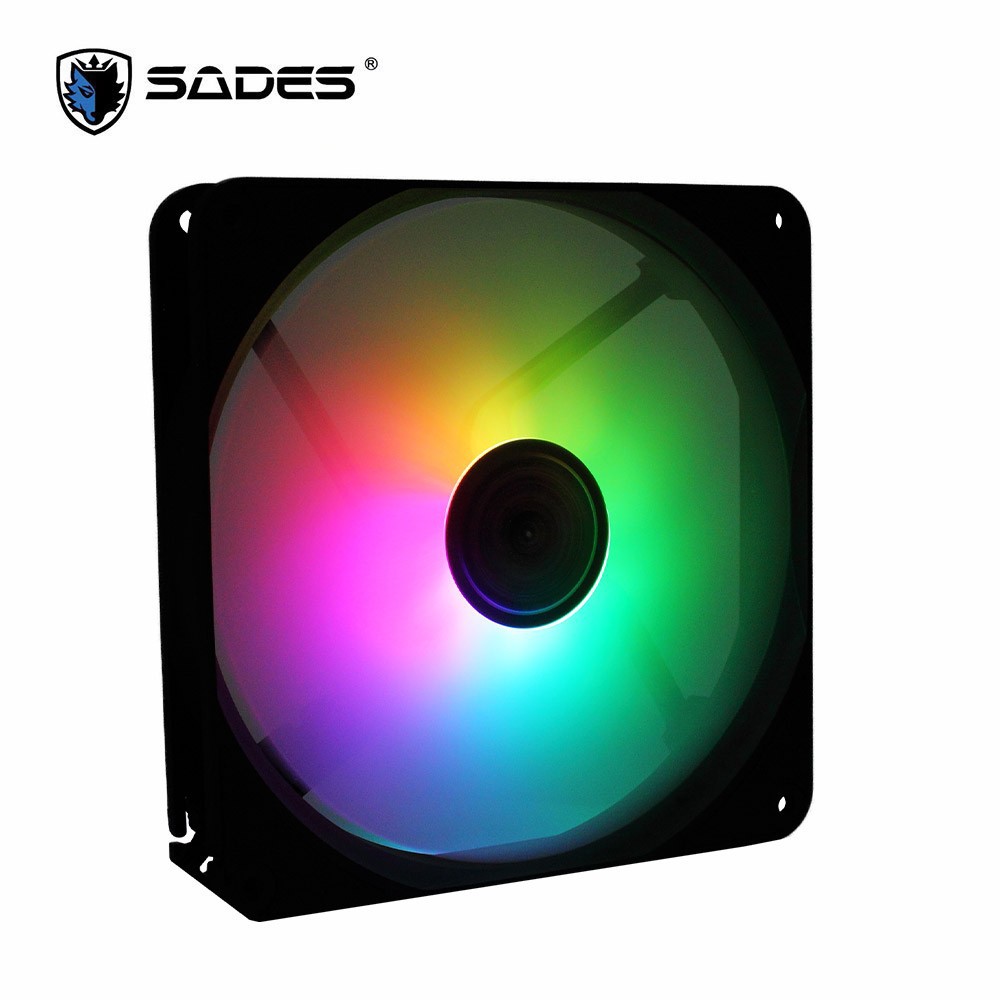 賽德斯 SADES Samsara 輪迴扇 14cm 14公分 A‧RGB LED風扇 / 需搭配控制器