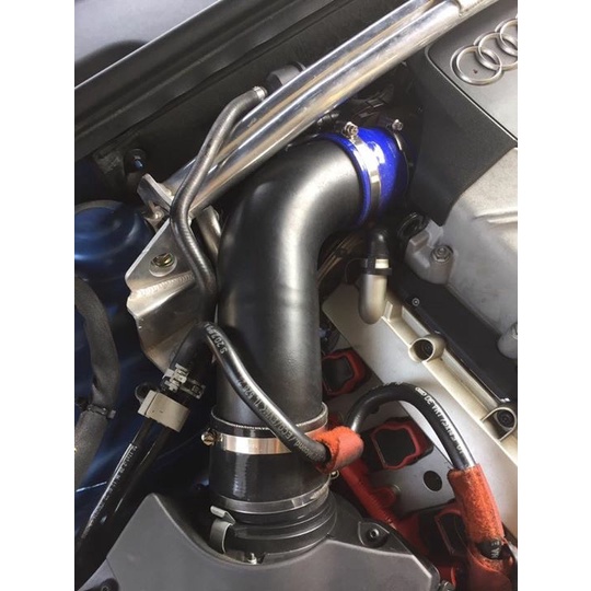 『整備區』 D.R DOME A6 A7 A8 3.0 TFSI V6 進氣管 強化進氣鋁管 強化進氣管 機械增壓 奧迪