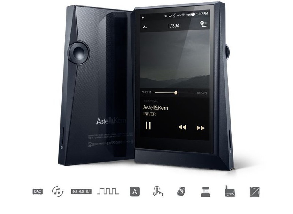 弘達影音多媒體 現貨供應 黑色 Astell &amp; Kern AK380 新旗艦 隨身數位播放器 德錩公司貨保固