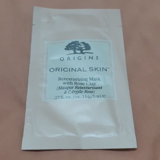 ORIGINS 品木宣言 天生麗質粉美肌面膜5ml（2021.08）