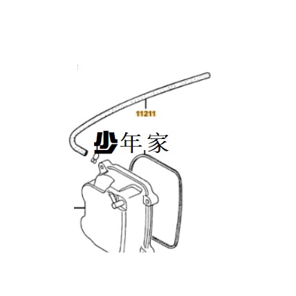 【少年家】KYMCO 光陽 原廠 GFY6 豪邁 吹漏氣 通氣管 汽缸頭接空濾