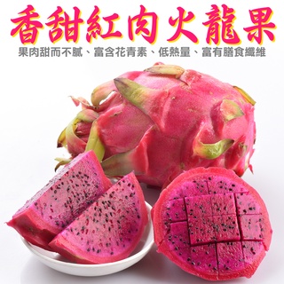 台灣紅肉火龍果 0運費【果農直配】紅龍果 紅色火龍果
