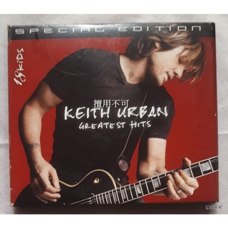 Keith urban 齊斯艾本 Greatest hits CD+DVD 愛的結晶 十年豐收精選 航空精裝限量版