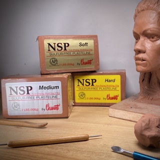 美國chavant Nsp 雕塑土 油土medium 中硬度906g 紅棕色 片桐裕司指定用土 蝦皮購物