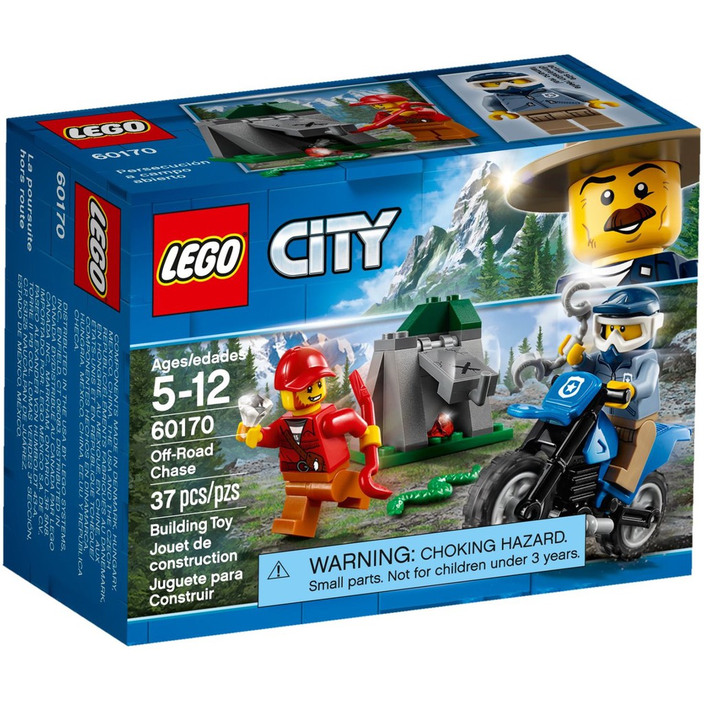【台中翔智積木】LEGO 樂高 CITY 城市系列 60170 越野追逐戰 Off-Road Chase