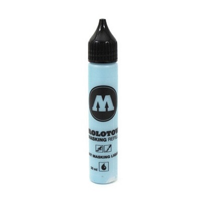 德國 MOLOTOW 留白膠補充液 30ml 單隻 水彩留白膠 留白筆 德國製