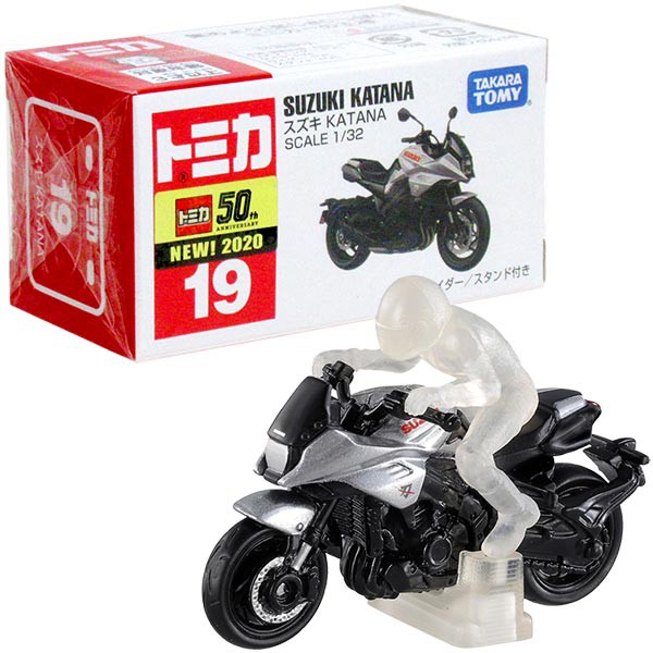 【詠揚模型玩具店】日版 合金 TOMICA 多美 小汽車 No.19 Suzuki KATANA 刀 鈴木 機車 重機