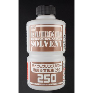 (大鳥叔叔模型)GUNZE郡氏 WCT102 MR.HOBBY擬真舊化漆專用溶劑 250ml