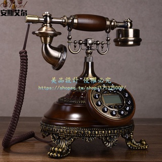 歐式古典仿古電話機 復古電話機 家用座機美式電話機 ASAE
