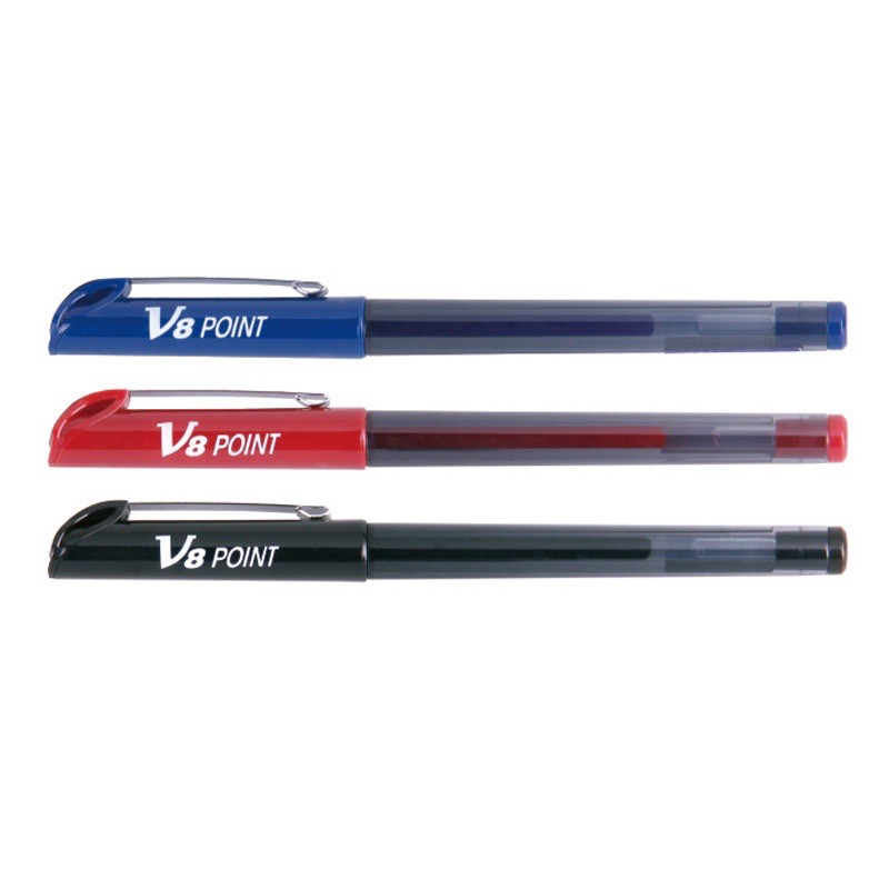 SKB V8 0.7mm中性筆 水性筆 原子筆&amp;G1501原子筆