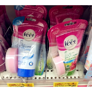 Veet 薇婷除毛膏脫毛膏沐浴款敏感肌膚款150g 有附海綿 蝦皮購物