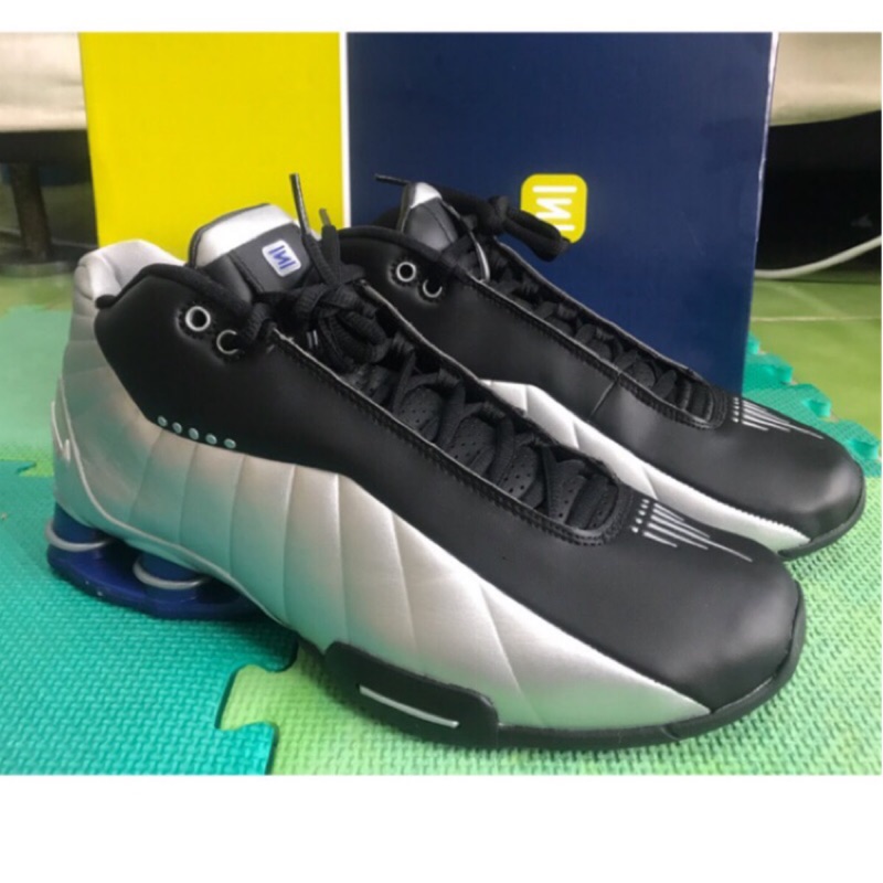 Nike Shox BB4 Vince Carter (US9.5/全新)黑銀 卡特 AT7843-001