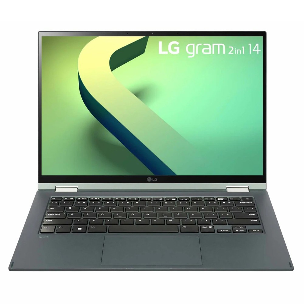 LG gram 14吋翻轉觸控筆電12代i5-璀璨綠 14T90Q-G.AR54C2 現貨 廠商直送