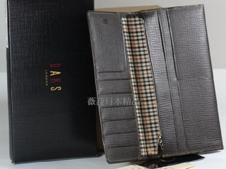 日本製 DAKS 經典皮革 真皮 皮夾 多卡長夾 長夾 短夾