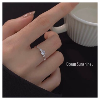 ocean.sunshine 《高質感結婚仿鑽戒》 戒指 鑽戒 求婚戒 結婚戒 閃鑽戒指 S925