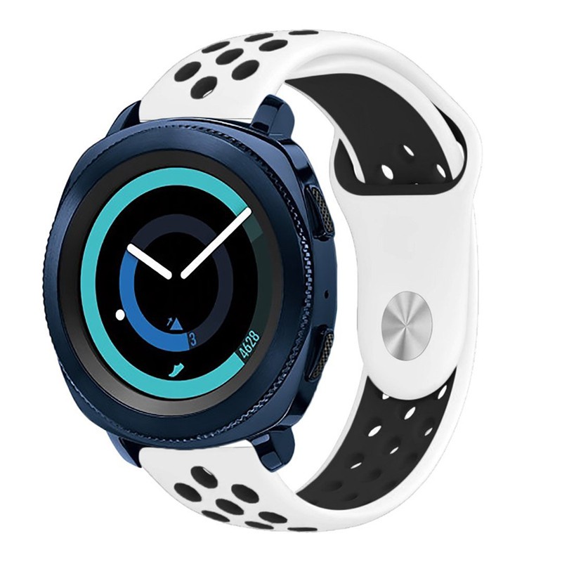 【TW】20mm 快拆錶帶適用於三星Gear Sport SM-600矽膠錶帶適用於Gear Sport 運動手錶錶帶