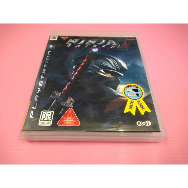 N 出清價! 日英版 網路最便宜 SONY PS3  2手原廠遊戲片 忍者外傳 2 忍者 外傳 E2 賣180而已