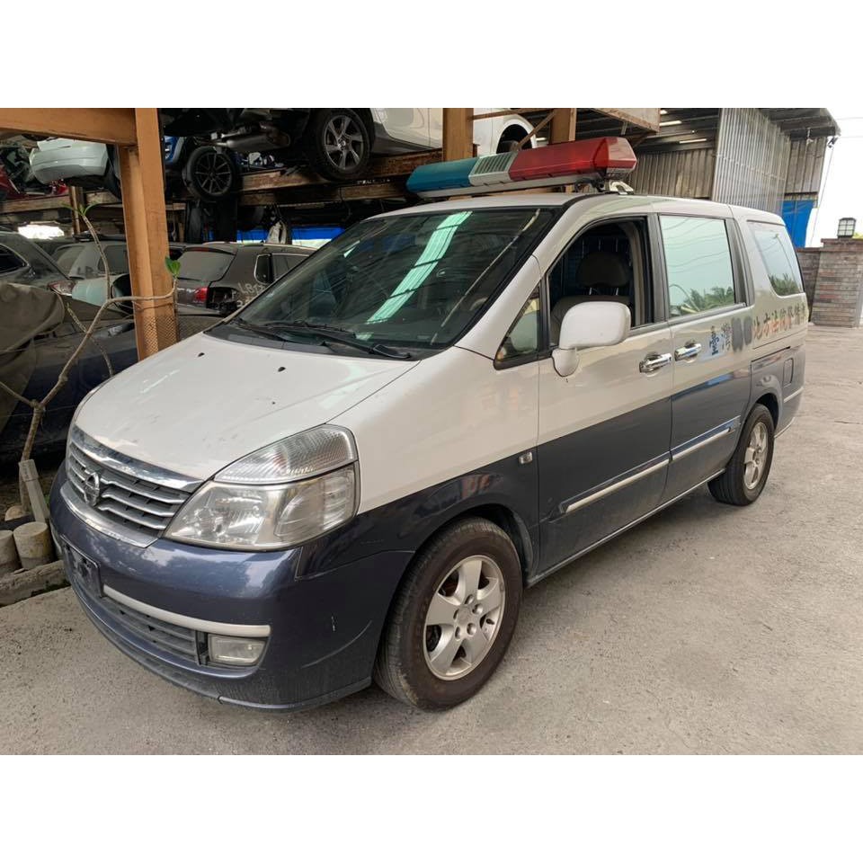 "J.H汽材" NISSAN SERENA 2.5 日產 QRV 報廢車 零件車 拆賣!!