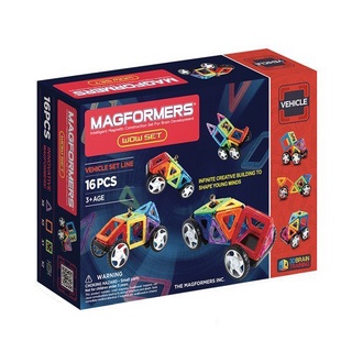 MAGFORMERS 磁性建構片 迷你車 16pcs