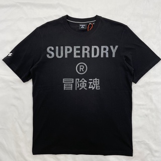 現貨 剩M號 極度乾燥 反光logo 圓領 短袖 短T 上衣 T恤 土耳其製 Superdry #9123