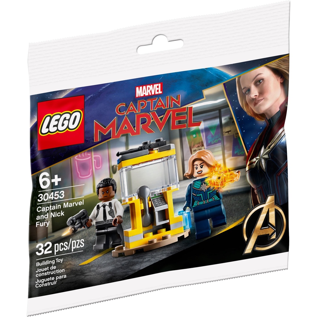 LEGO 30453 驚奇隊長與尼克《熊樂家 高雄樂高專賣》CaptainMarvel and Nick Polybag