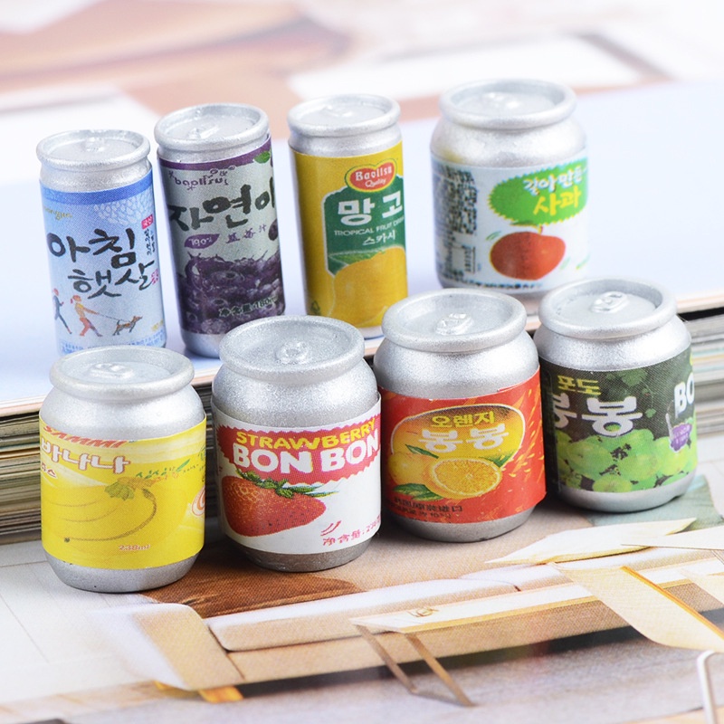 🪴ʜɪ ʙᴏᴏᴍ ʙᴏᴏᴍ🪴 🇰🇷韓國易開罐系列 袖珍迷你屋擺飾 微縮 收藏 盲包 家具 扭蛋 食玩 可愛 迷你 公仔