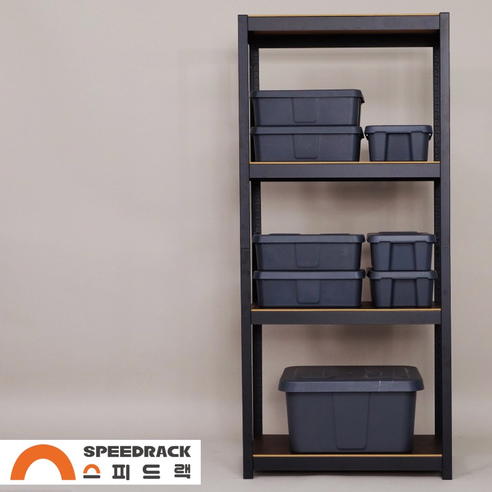韓國speed Rack 角鋼四層架黑色80x40x180cm 蝦皮購物