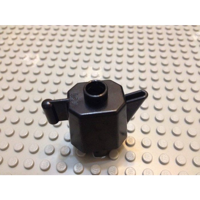 【點點小豆】lego 樂高積木 DUPLO 得寶 黑色 水壺 茶壺 配件 1 個 如圖！