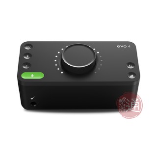 Audient / EVO 4 2in/2out USB-C錄音介面(iOS可用)台灣代理公司貨三年保固【ATB通伯】