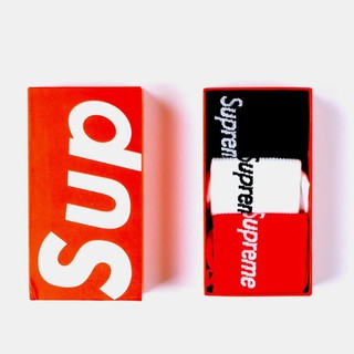 🎄聖誕限定🎁 SUPREME 三入短襪禮盒