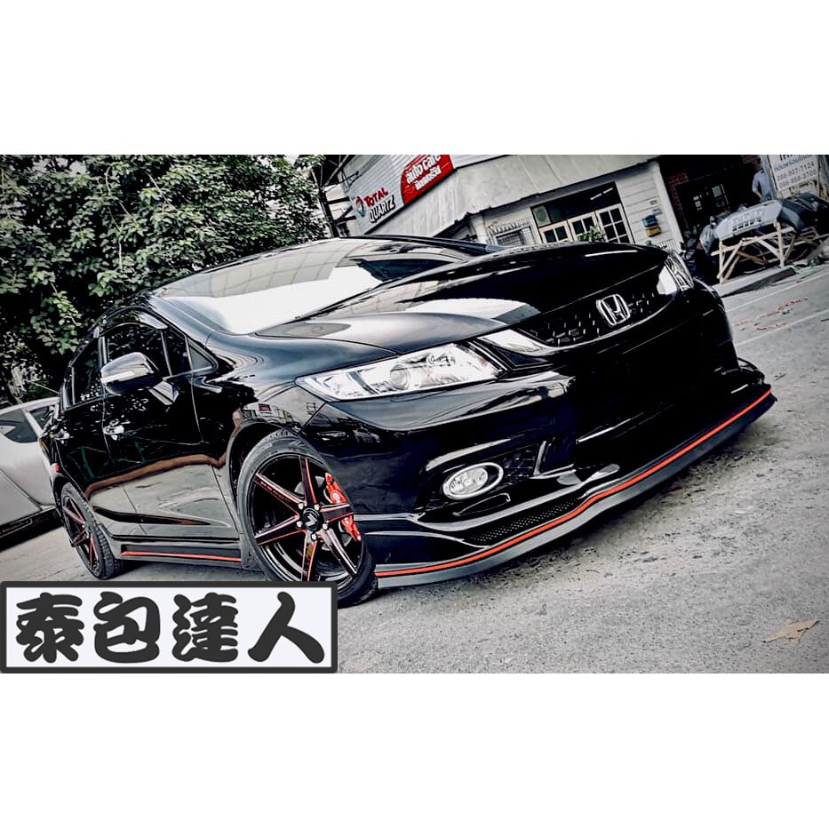 『泰包達人』Civic 9 喜美 FB K14 無限 MUGEN RR 改裝 大包 保桿 側裙 定風翼 下巴 空力套件