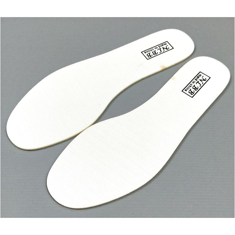 防穿刺鞋墊 歐規測試 雷射切割 加厚經緯編織布(防彈衣材質)強化安全 米白