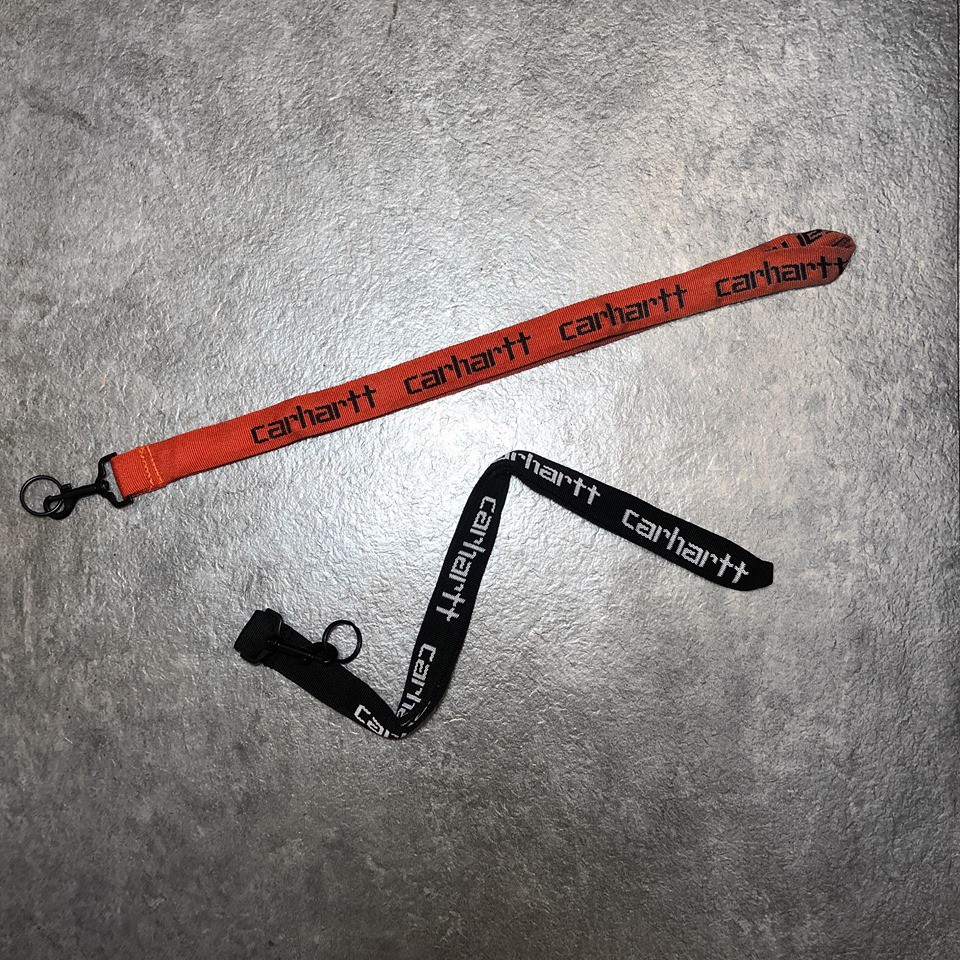 【Faithful】Carhartt Wip Script Lanyard【I025255】證件帶 橘 黑