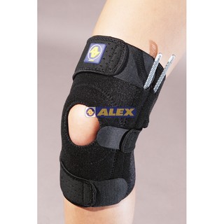 (布丁體育)公司貨附發票 台灣製 ALEX T-42 矽膠雙側條護膝(單只) 護具 運動護具